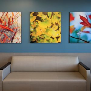 ready to hang fine art prints flush mount