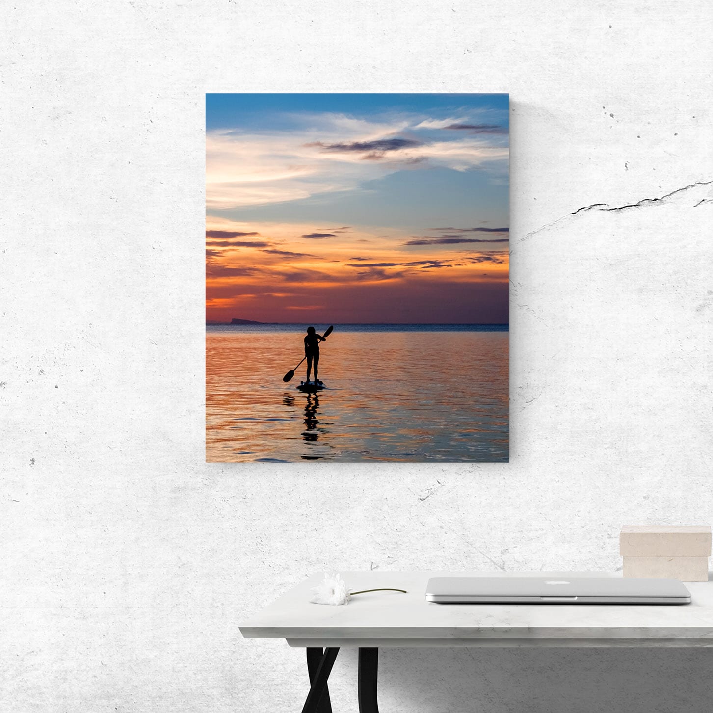 ChromaLuxe Aluminum Print (White base)